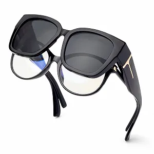 Сонцезахисні окуляри Face Shadow Polarised, великого розміру, захист UV400 - Фото 1