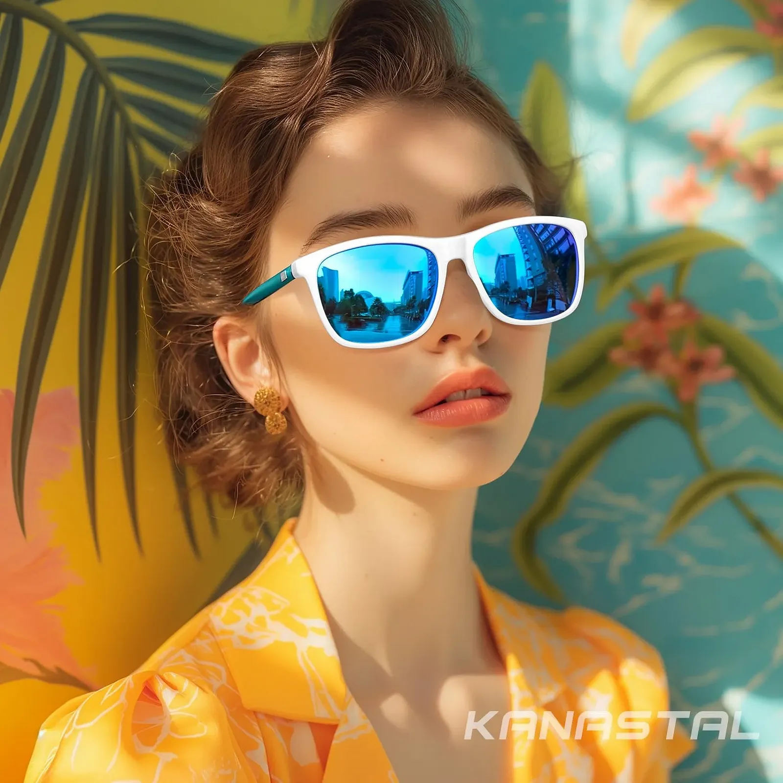 Поляризованные солнцезащитные очки Kanastal для мужчин и женщин, ретро, классические, зеркальные, защита UV400 для путешествий, фото №2 Поляризованные солнцезащитные очки Kanastal для мужчин и женщин, ретро, классические, зеркальные, защита UV400 для путешествий, фото №2