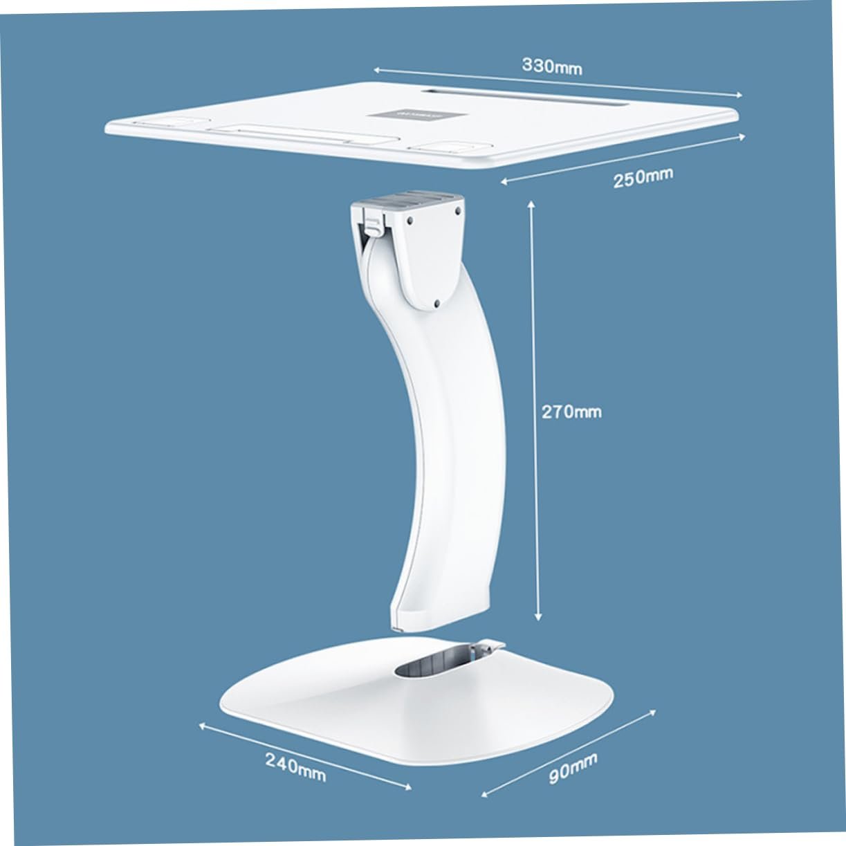 Подставка для ноутбука Tofficu Эргономичная регулируемая по высоте Универсальная подставка для компьютера для обучения Стабильная настольная подставка, фото №9