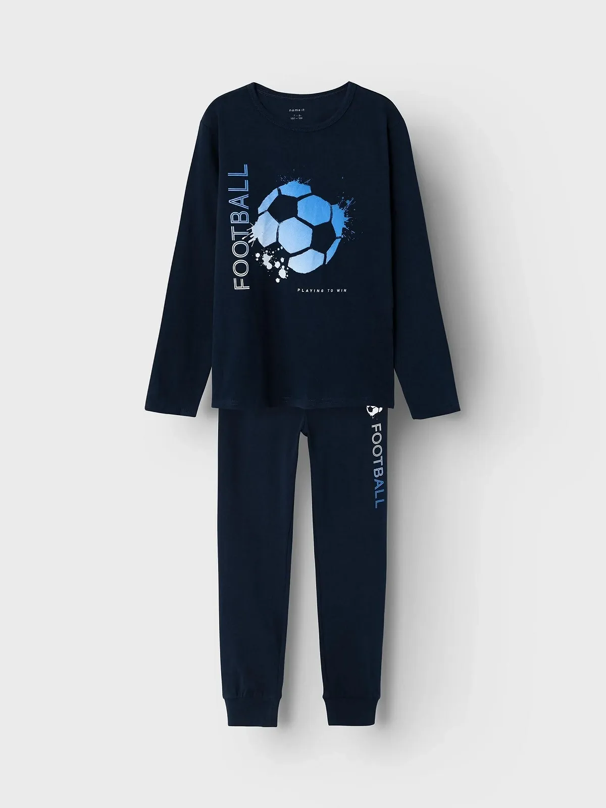 Піжама NAME IT Футбольна Noos Dark Sapphire для хлопчиків, фото №3