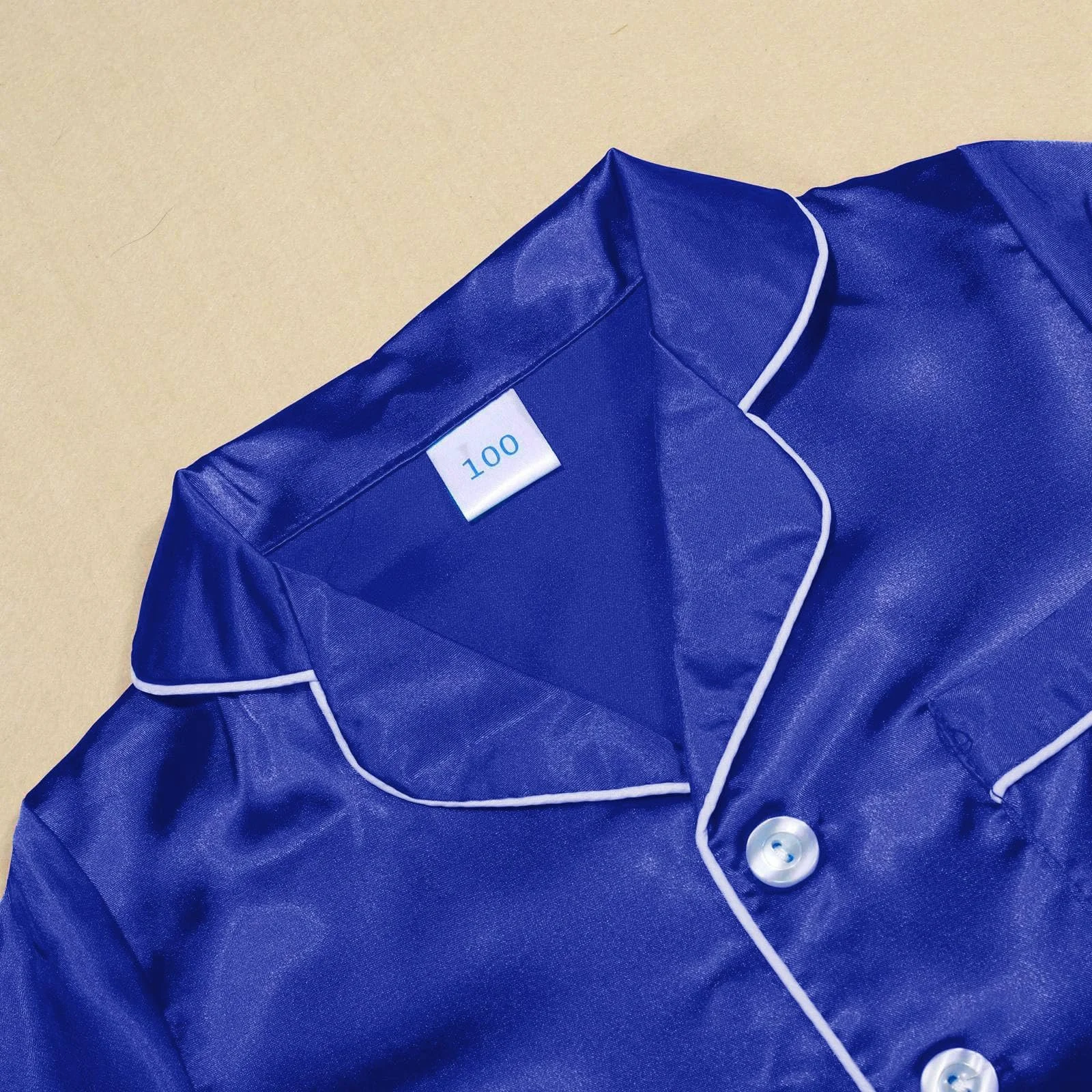 Піжама Дитяча з короткими рукавами Сорочка на ґудзиках Шорти з еластичною талією, фото №5 Піжама Дитяча з короткими рукавами Сорочка на ґудзиках Шорти з еластичною талією, фото №5