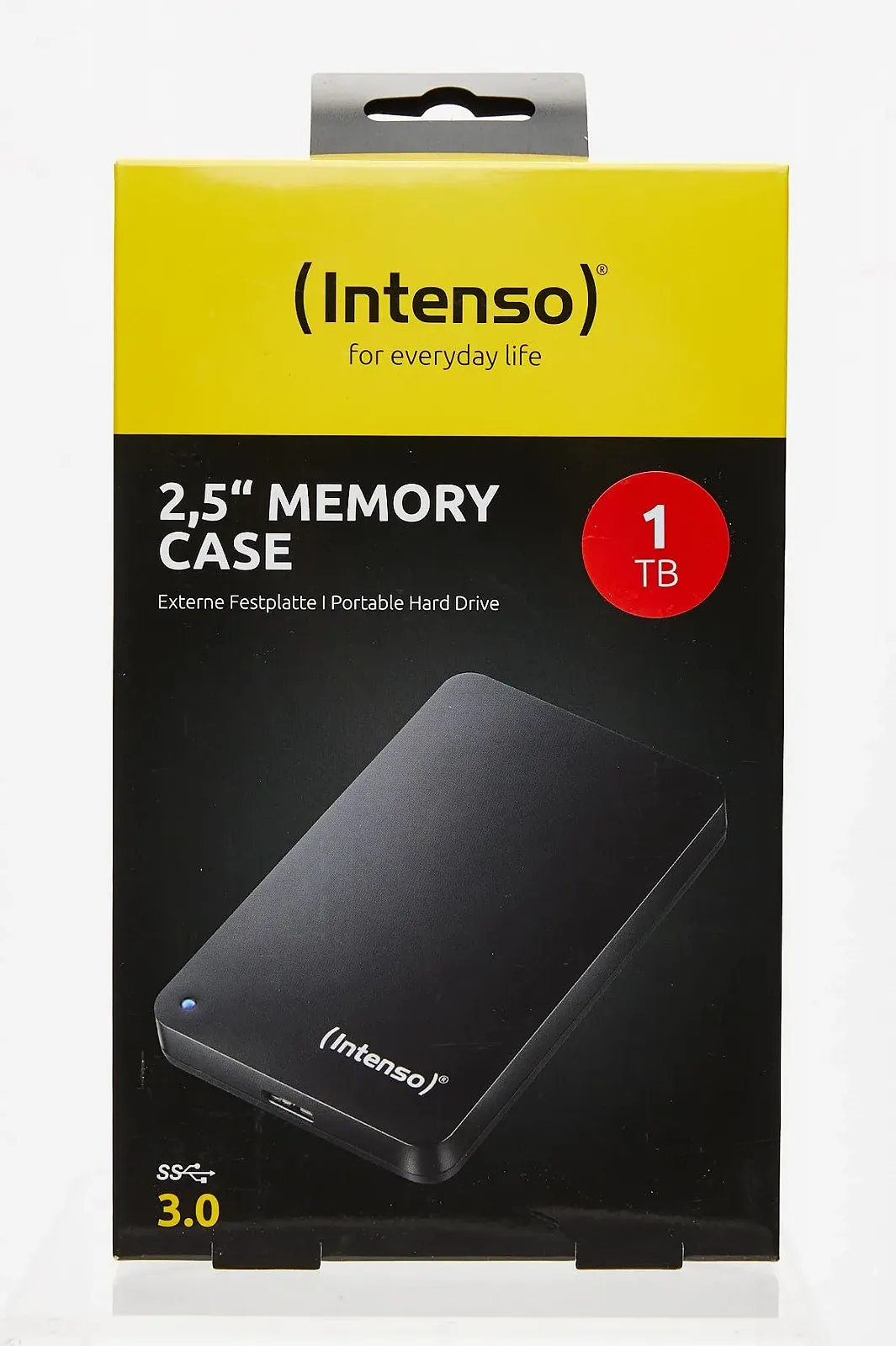 Внешний жесткий диск Intenso Memory Case 1 TB 2.5" 5400 об/мин 8 MB USB 3.0 Black, фото №3