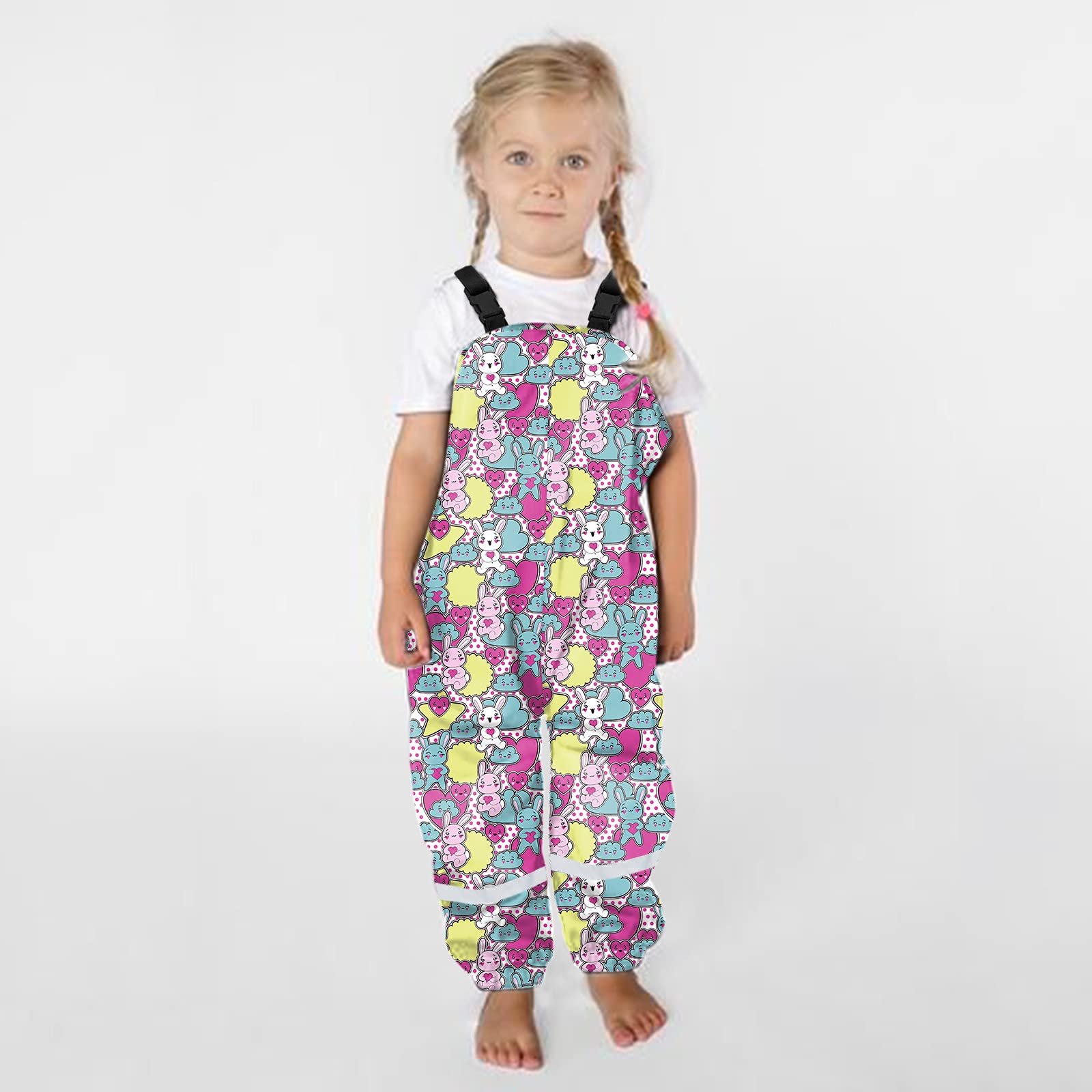 Дитячі дощові штани-нагрудники, фото №3