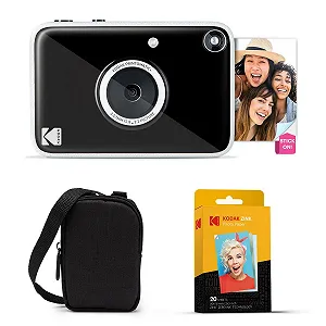 Цифровая фотокамера мгновенной печати Kodak Printomatic+ Starter Kit 10MP Black - Фото 1