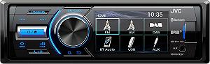 Автомагнітола JVC KD-X561DBT / 3" / Bluetooth / USB / AUX / DAB+ / 1DIN - Фото 1