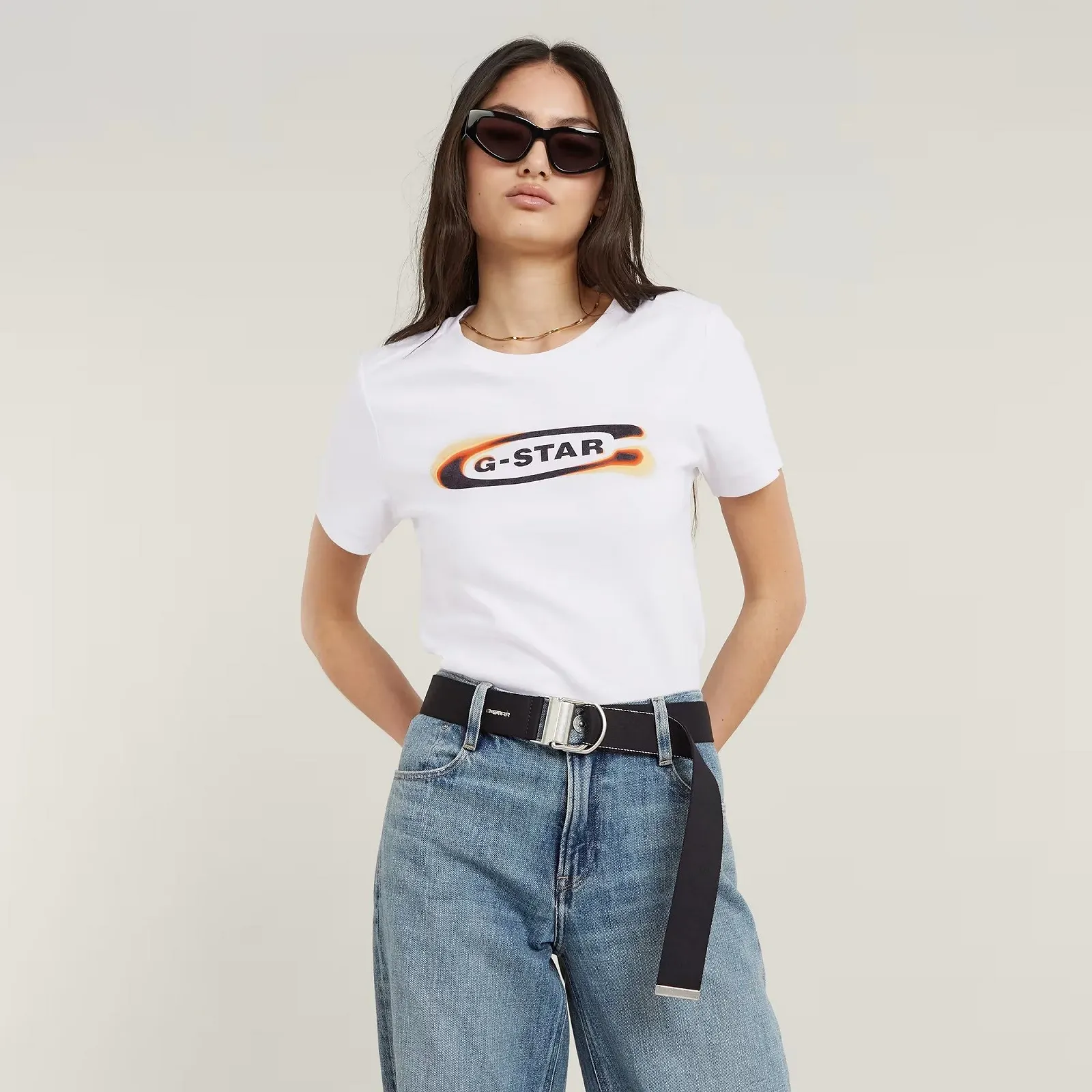 Женский ремень G-Star RAW Gloria Webbing Belt - 95, фото №3