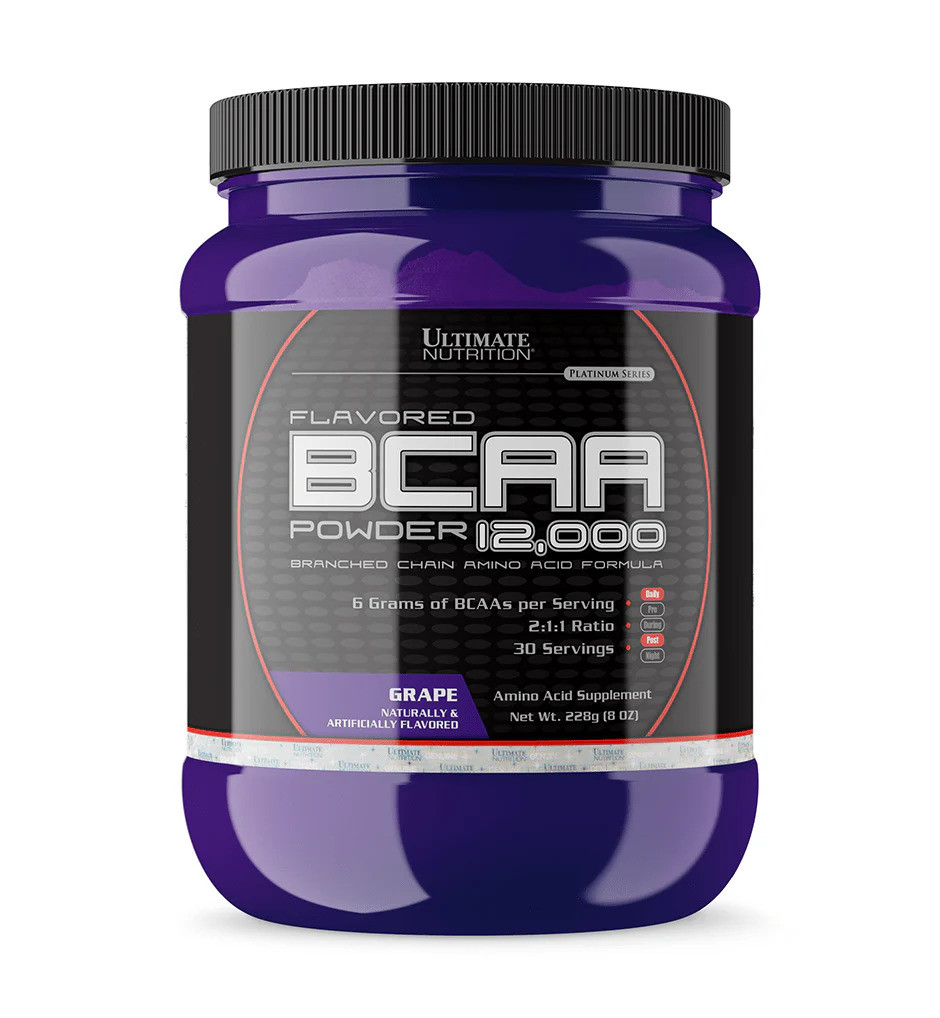 Аминокислоты Ultimate nutrition BCAA 12,000 228 г Grape, фото №1