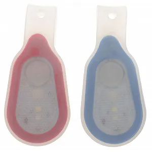 Фонарик Kisangel с клипсой, 2 шт, ночной, для бега, светоотражающий, LED - Фото 1