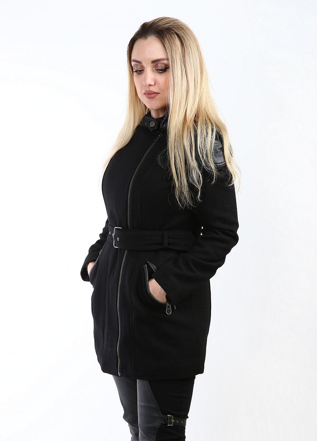 Пальто GUESS S Черный (GDG-W53L50W6RK0-Black), фото №6