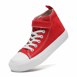 Детские Кроссовки для Девочек Высокие Спортивные на Подошве Ремешки - Фото 1