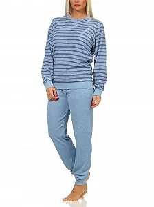Купити Піжама Дитяча Christine 212 401 13 801 Махрова Смугаста - Фото 1 Піжама Дитяча Christine 212 401 13 801 Махрова Смугаста - Фото 1