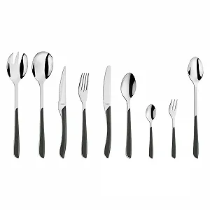 Купити Набір столових приборів Kuppels Prisma, для 6 осіб, з матової нержавіючої сталі - Фото 1 Набір столових приборів Kuppels Prisma, для 6 осіб, з матової нержавіючої сталі - Фото 1