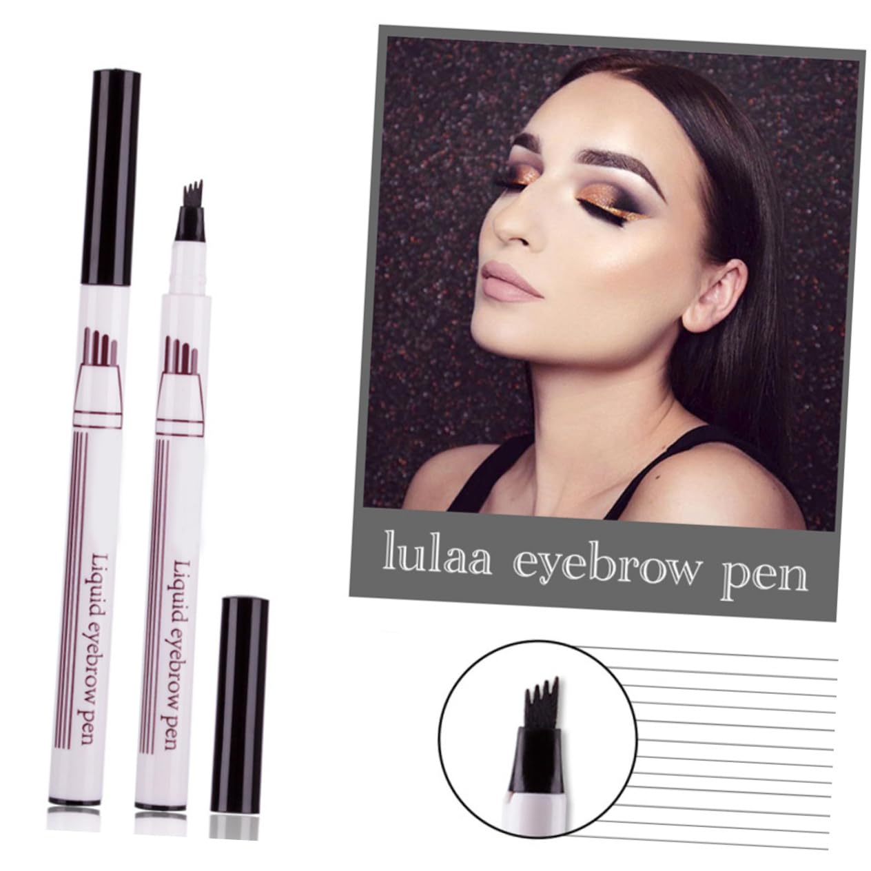 Автоматичний POPETPOP 3St олівець для брів Фраулайне рідкий, фото №4