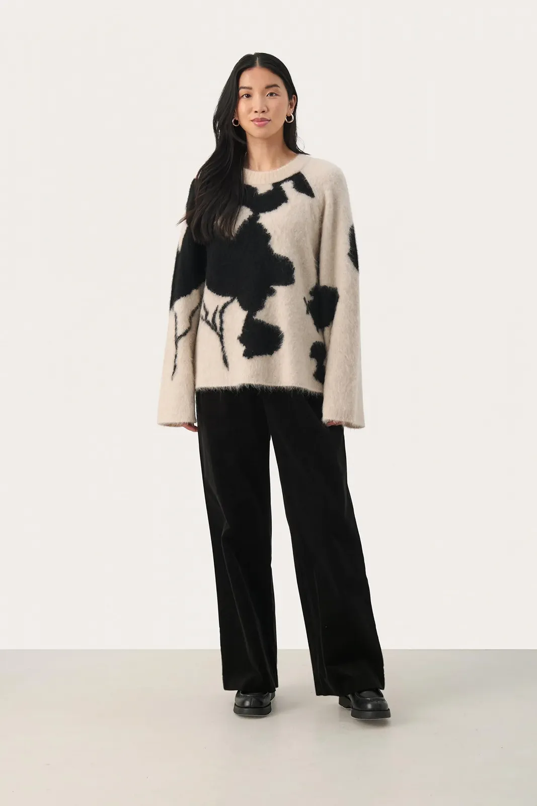 Пуловер PART TWO Жіночий Lajlapw Standard Крій Довгий рукав, фото №3 Пуловер PART TWO Жіночий Lajlapw Standard Крій Довгий рукав, фото №3