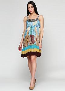 Сарафан Xiang Fei Yao 40 Комбинированный (CH-729XY_Mix) - Фото 1