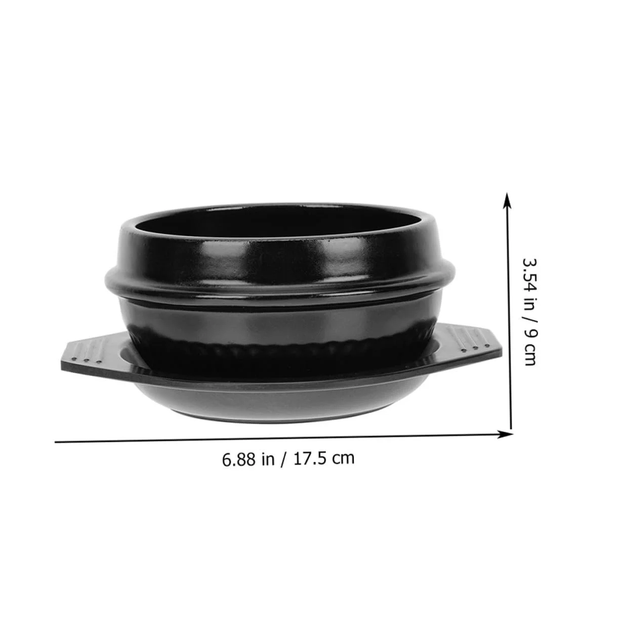 Керамическая кастрюля VANZACK жаропрочная без покрытия с подставкой, фото №7 Керамическая кастрюля VANZACK жаропрочная без покрытия с подставкой, фото №7