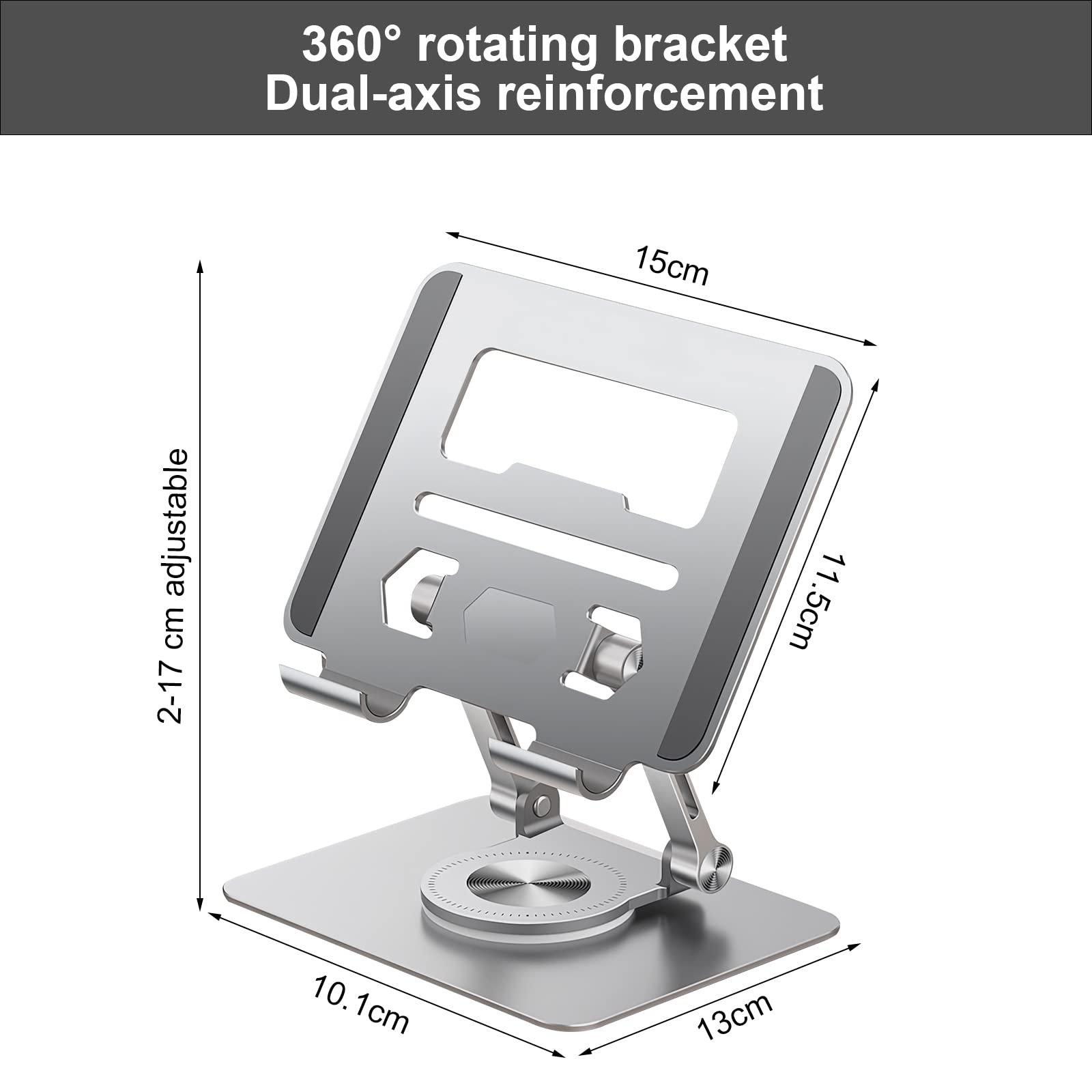 Подставка вращающаяся из алюминиевого сплава для планшетов, 360

Вращающаяся подставка для ноутбука, регулируемая по высоте, складная подставка для ноутбука с вентиляционными отверстиями для ноутбуков до 17 дюймов, фото №2