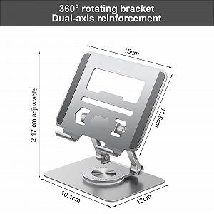 Подставка вращающаяся из алюминиевого сплава для планшетов, 360

Вращающаяся подставка для ноутбука, регулируемая по высоте, складная подставка для ноутбука с вентиляционными отверстиями для ноутбуков до 17 дюймов synthetic.ua - Фото 1