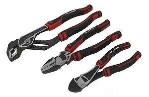 Набор плоскогубцев Sealey AK8377 High Leverage, 3 шт - Фото 1