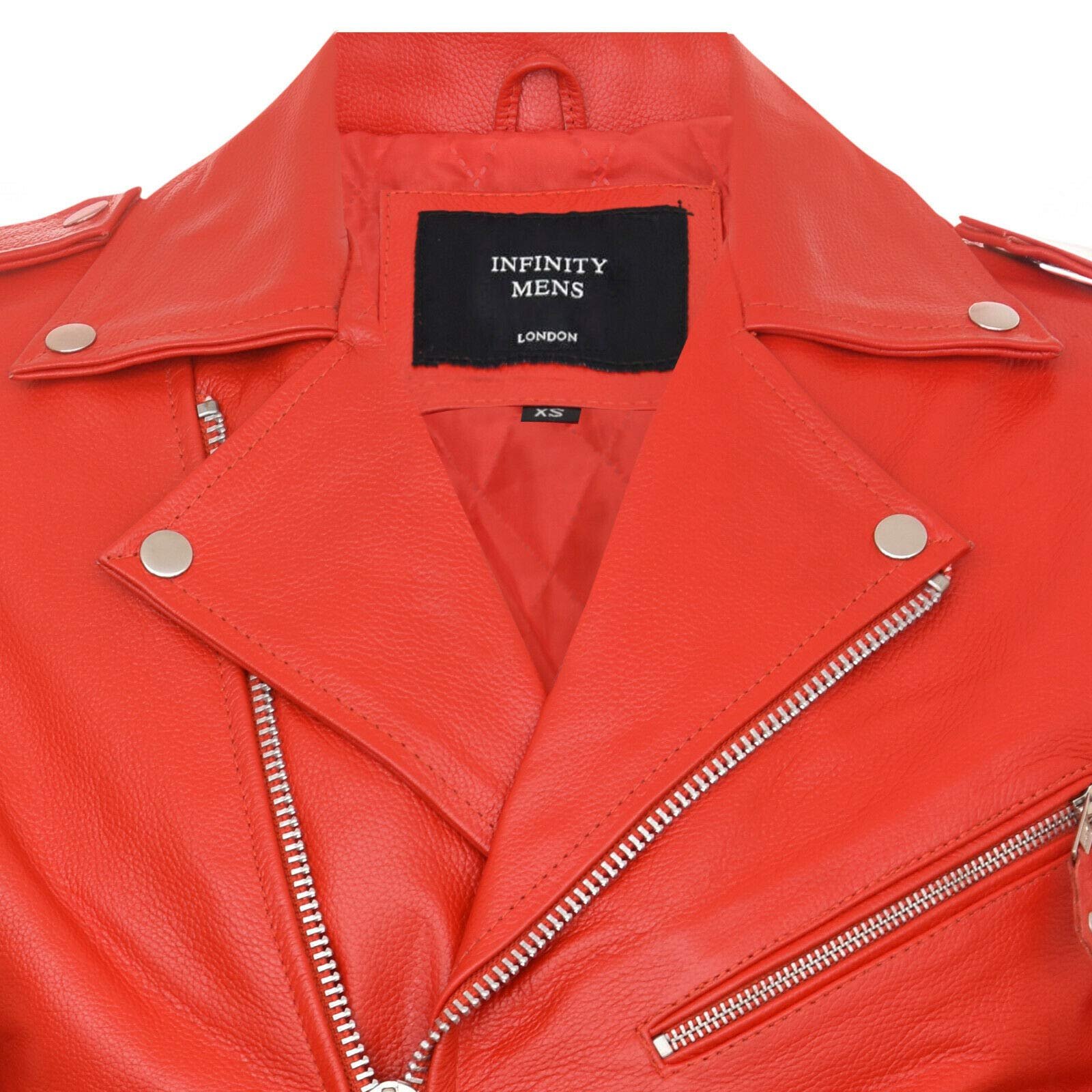 Кожаная юбка Infinity Leather Brando мотоциклетная из коровьей кожи, фото №4