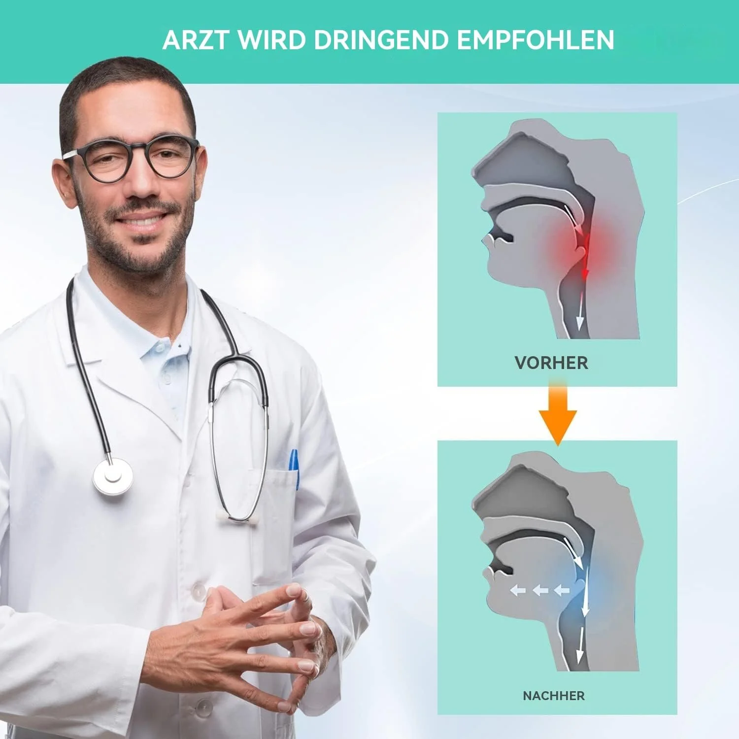 Разделитель для носа против храпа, 8 шт., стоперы, фото №2