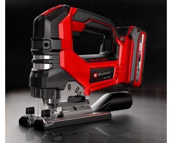 Einhell Лобзик TP-JS 18/135 Li BL Solo акумуляторний PXC 18В 3500об•хв, безщітковий плавний пуск ход 26 мм 2.2 кг без АКБ і ЗП, фото №6