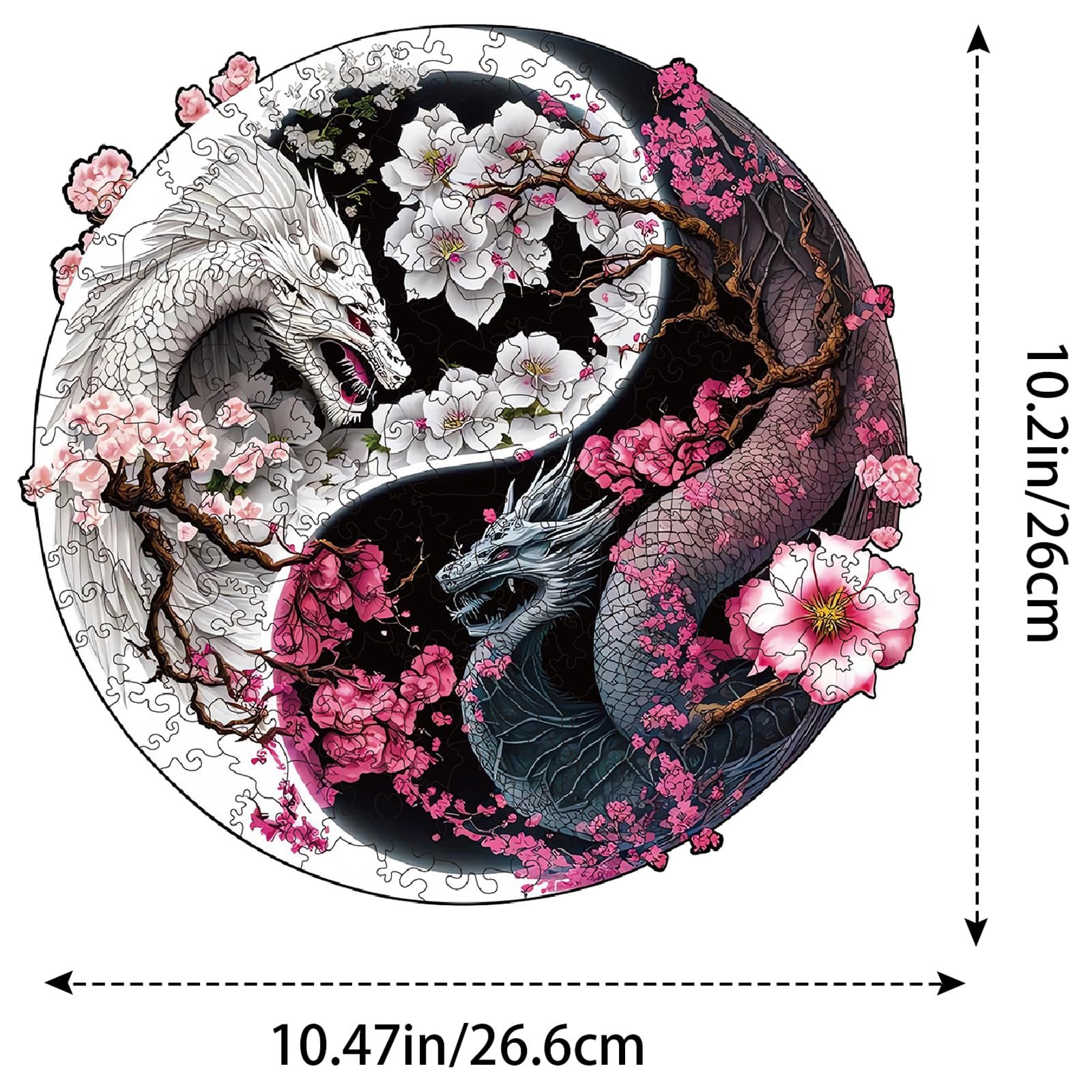 Пазл деревянный Dragon 200 деталей Animal Shape, фото №5 Пазл деревянный Dragon 200 деталей Animal Shape, фото №5