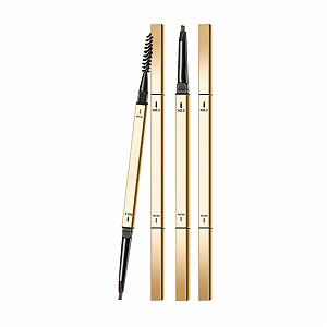 Карандаш для бровей Machen Künstlicher Bart с кисточкой водостойкий (кофе, универсальный) - Фото 1