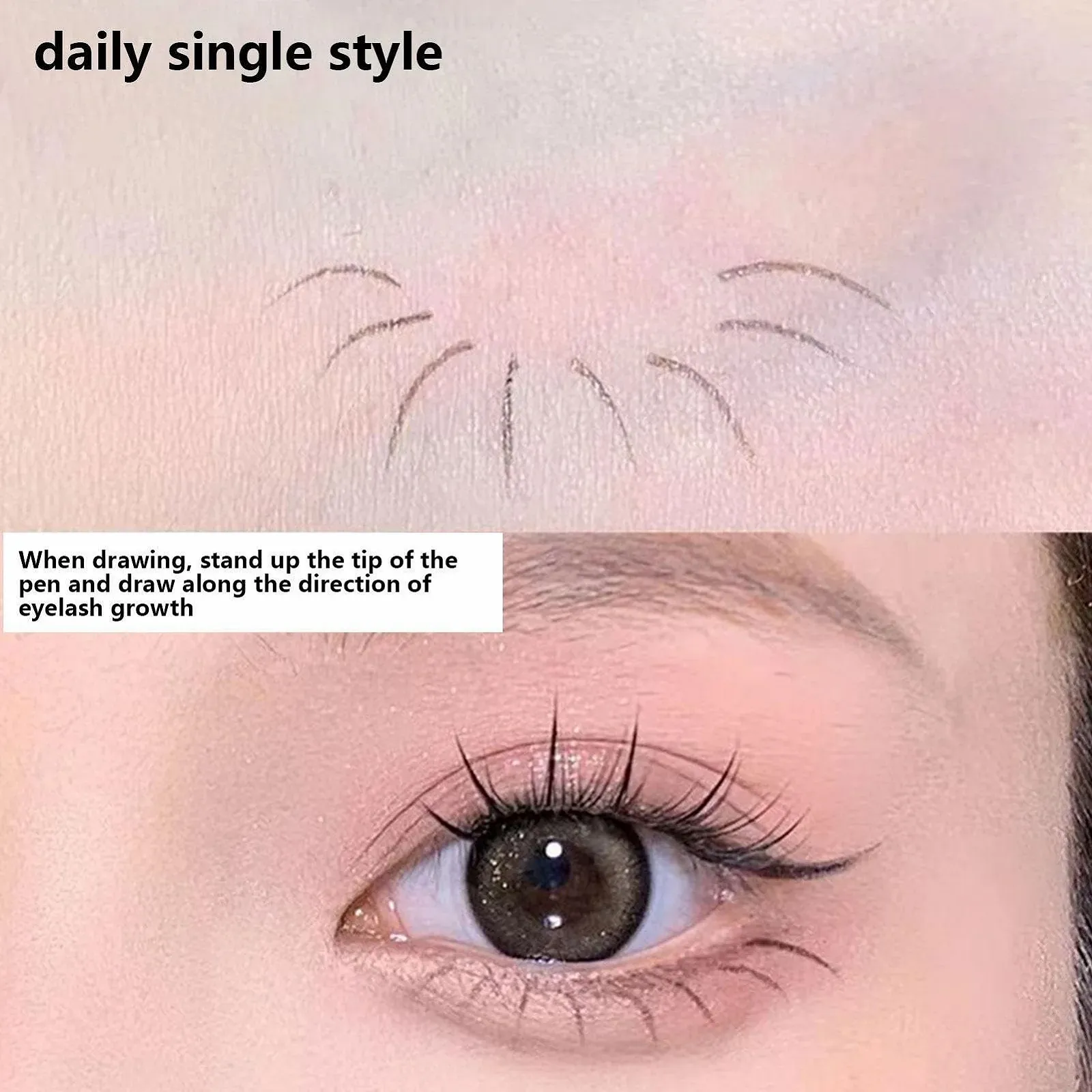 Рідка Підводка Pratvider високопігментована Precision Ink Eyeliner водостійка для початківців та професіоналів, фото №3