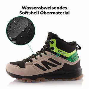 Черевики для хайкинга Fusskleidung® Утепленные зимние ботинки Softshell synthetic.ua - Фото 1