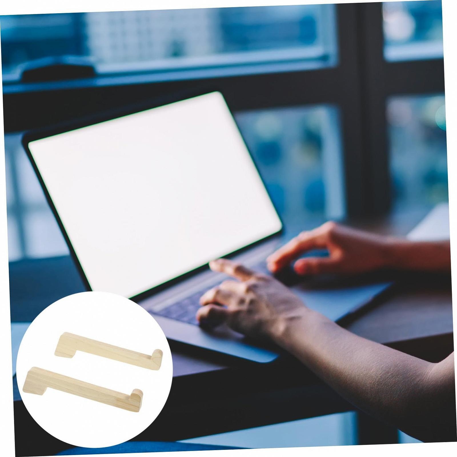 Подставка для ноутбука деревянная Toddmomy 2 шт., фото №3