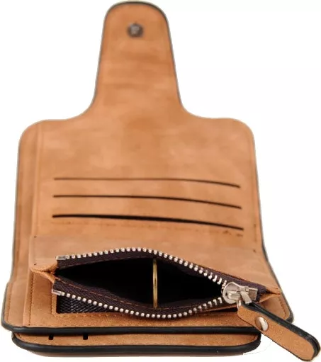 Женский кошелек Baellerry Forever N2346 Коричневый, фото №6