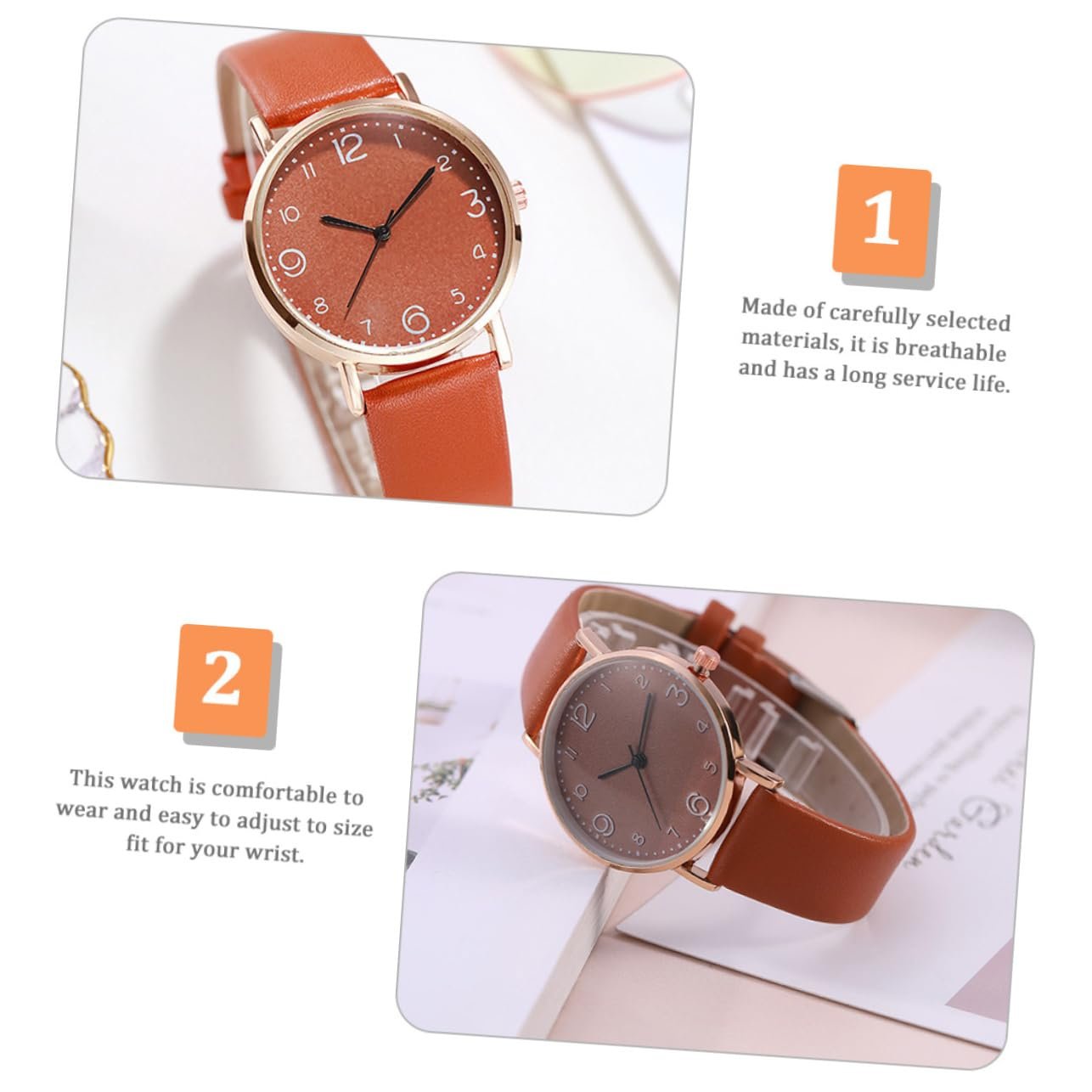 Женские кварцевые часы Healvian, фото №6