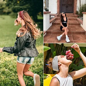 Повязка на голову DRESHOW Набор из 6 synthetic.ua - Фото 1