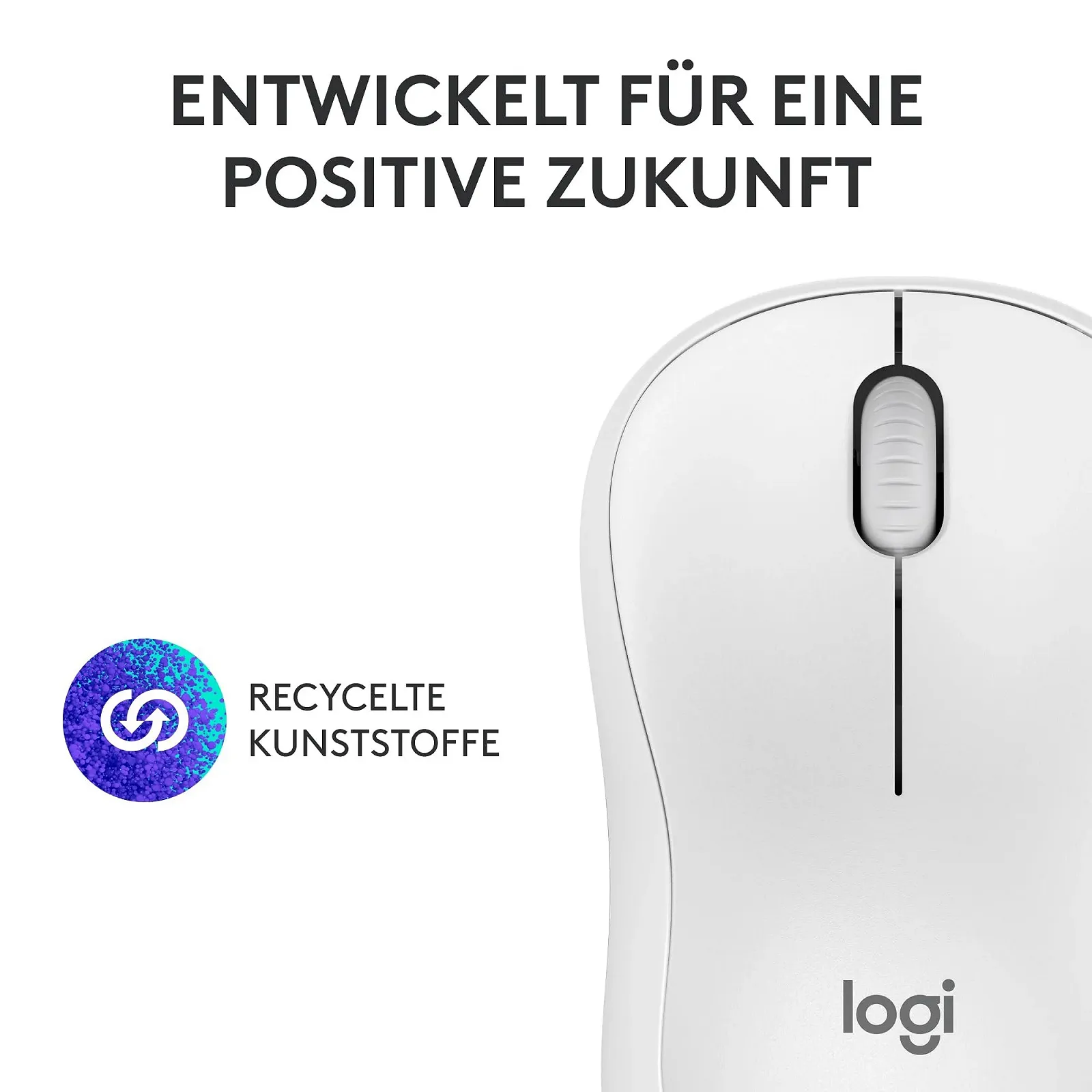 Мышь Bluetooth Logitech M240 Silent Белая, фото №8 Мышь Bluetooth Logitech M240 Silent Белая, фото №8