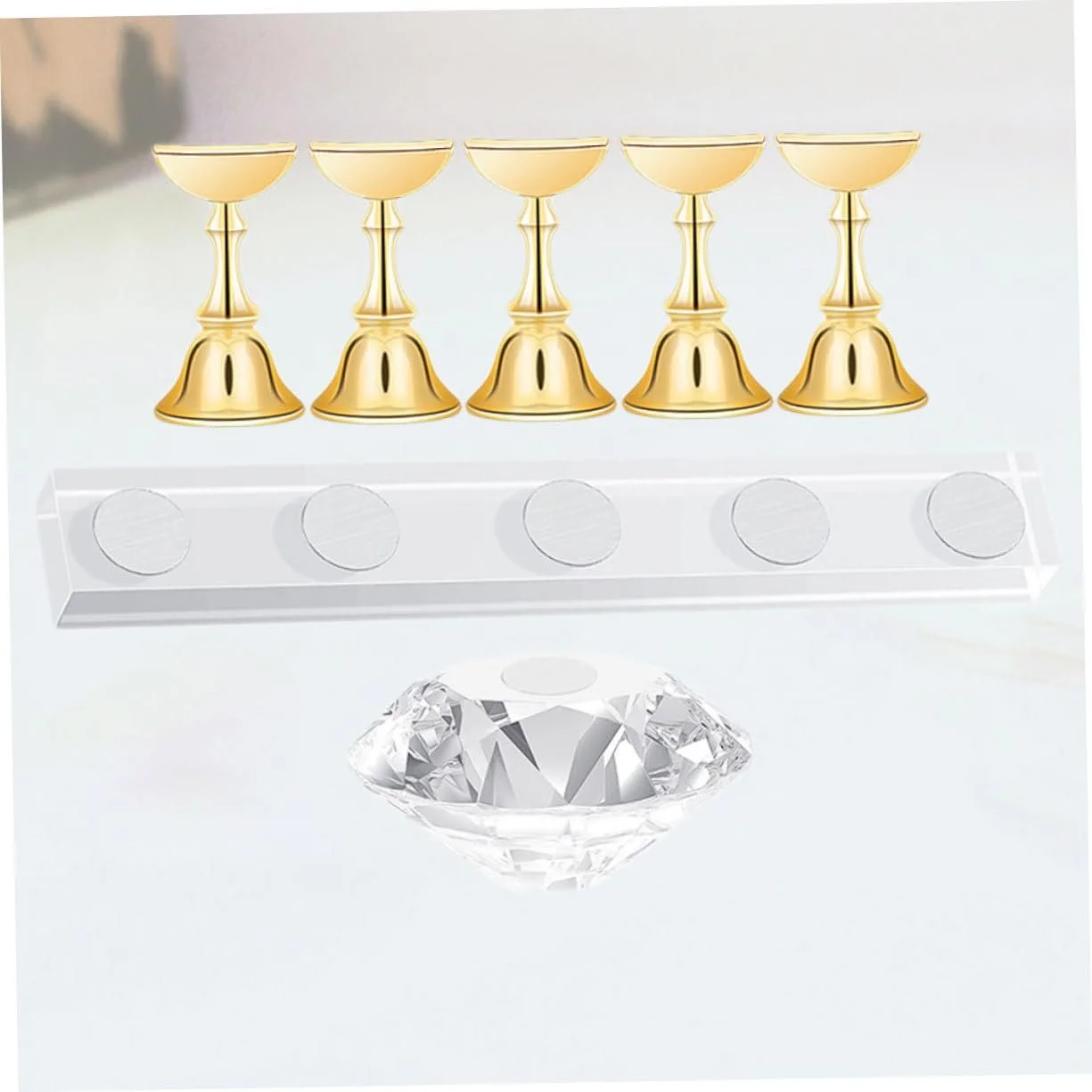 Набор для демонстрации ногтей PACKOVE, 7 шт., акриловая подставка-держатель, фото №5 Набор для демонстрации ногтей PACKOVE, 7 шт., акриловая подставка-держатель, фото №5