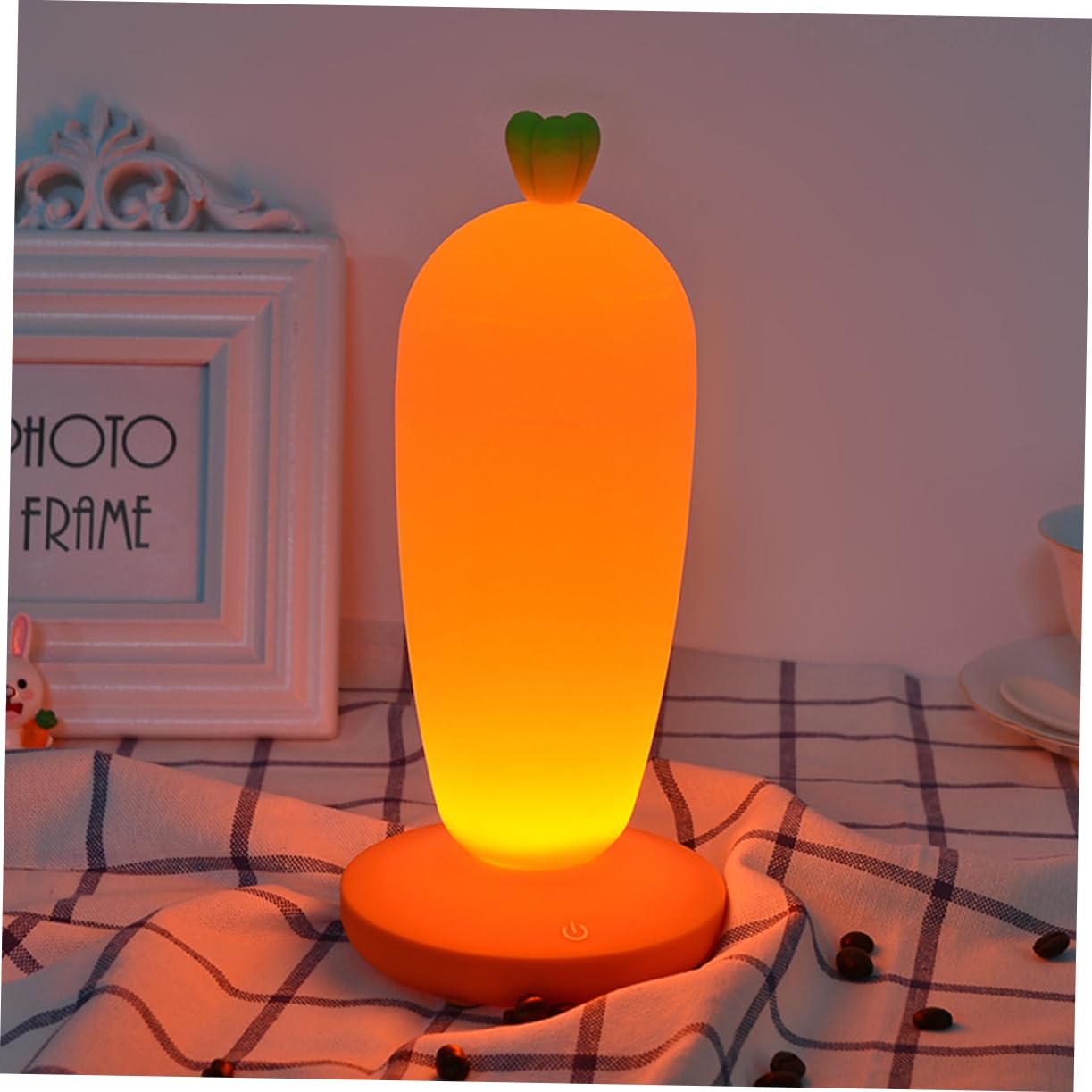 Набор Garneck 2 прикроватные лампы Carrot ночник декор, фото №6 Набор Garneck 2 прикроватные лампы Carrot ночник декор, фото №6