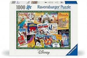 Пазл Ravensburger Disney Vintage Movie Poster 1000 елементів (12000689) synthetic.ua - Фото 1