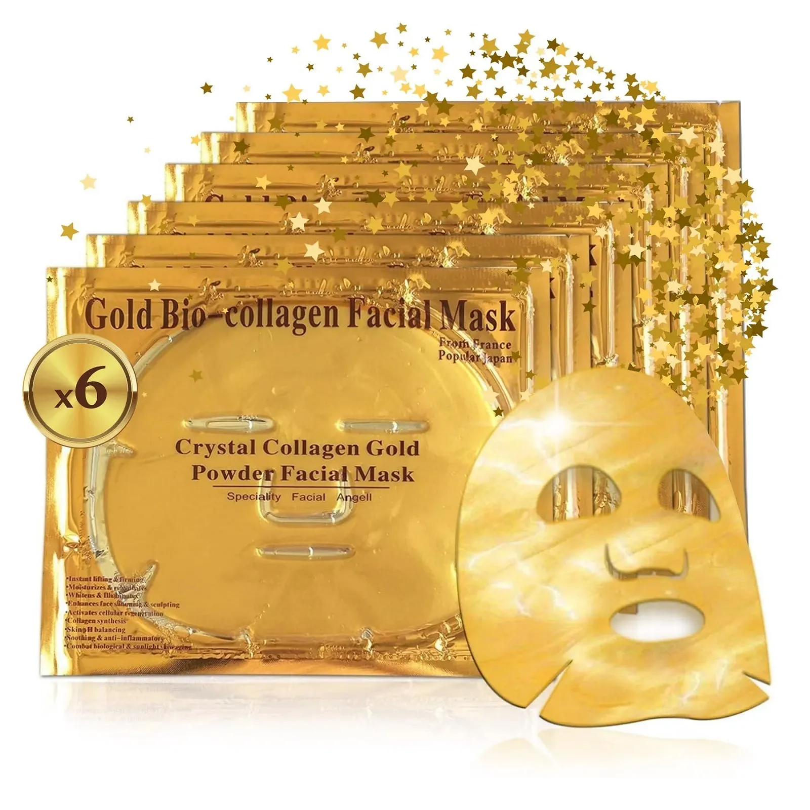 Маска для лица XGold Bio-Collagen, антивозрастная, увлажняющая, фото №1
