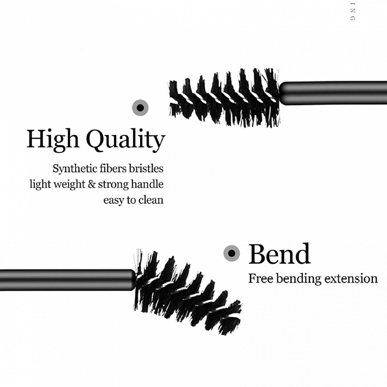 Гель для брів Прозорий Віск для брів для ефекту ламінування Водостійкий Довготривалий Макіяж для брів з пензлем (2 палички), фото №3