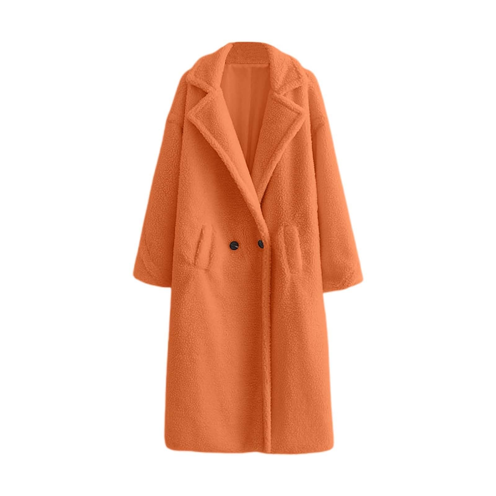 Зимова куртка Teddy Fleece Жіноча Легка Куртка Oversized Довге Тепле Пальто, фото №4