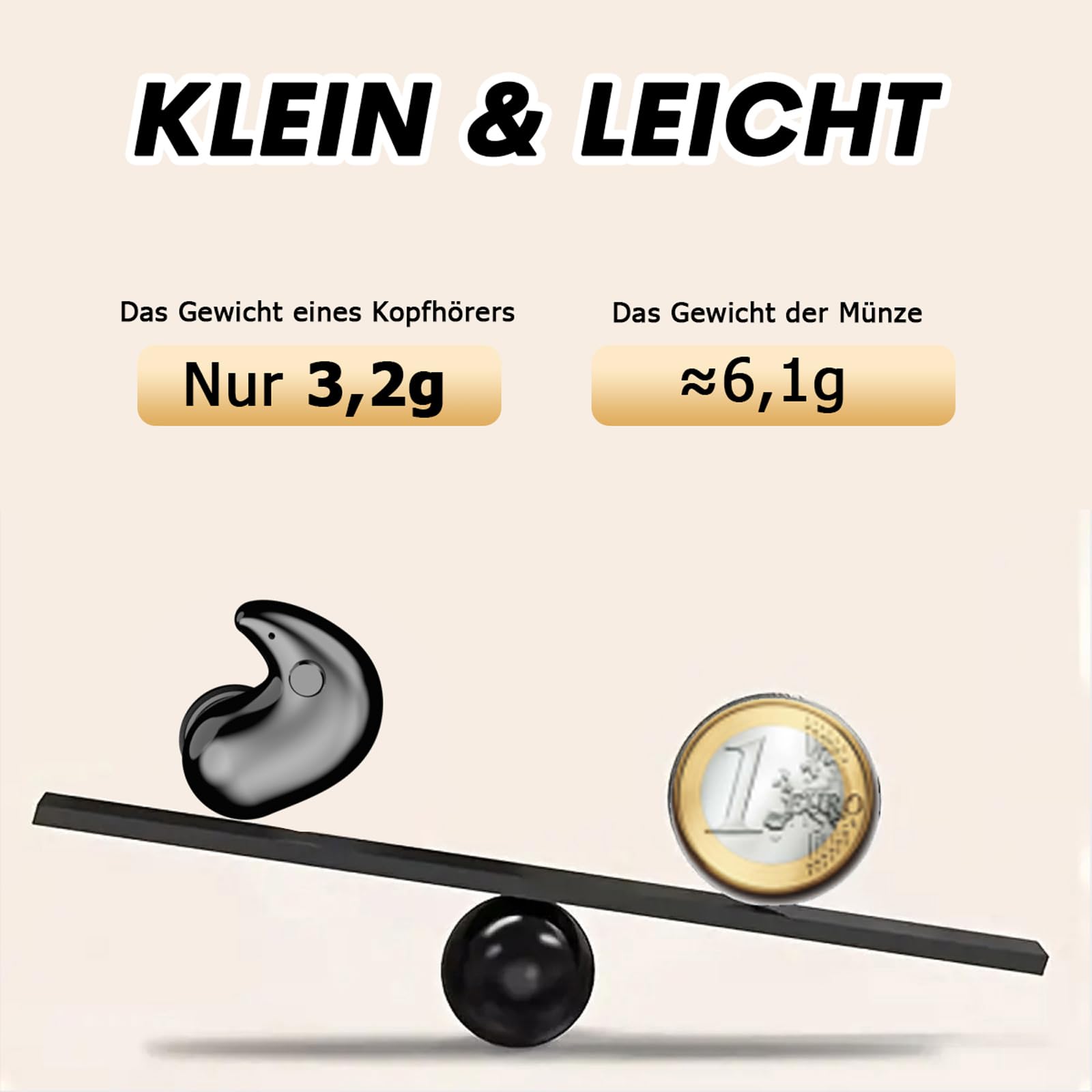 Навушники Wireless Bluetooth Sleep In-Ear Mini, фото №2