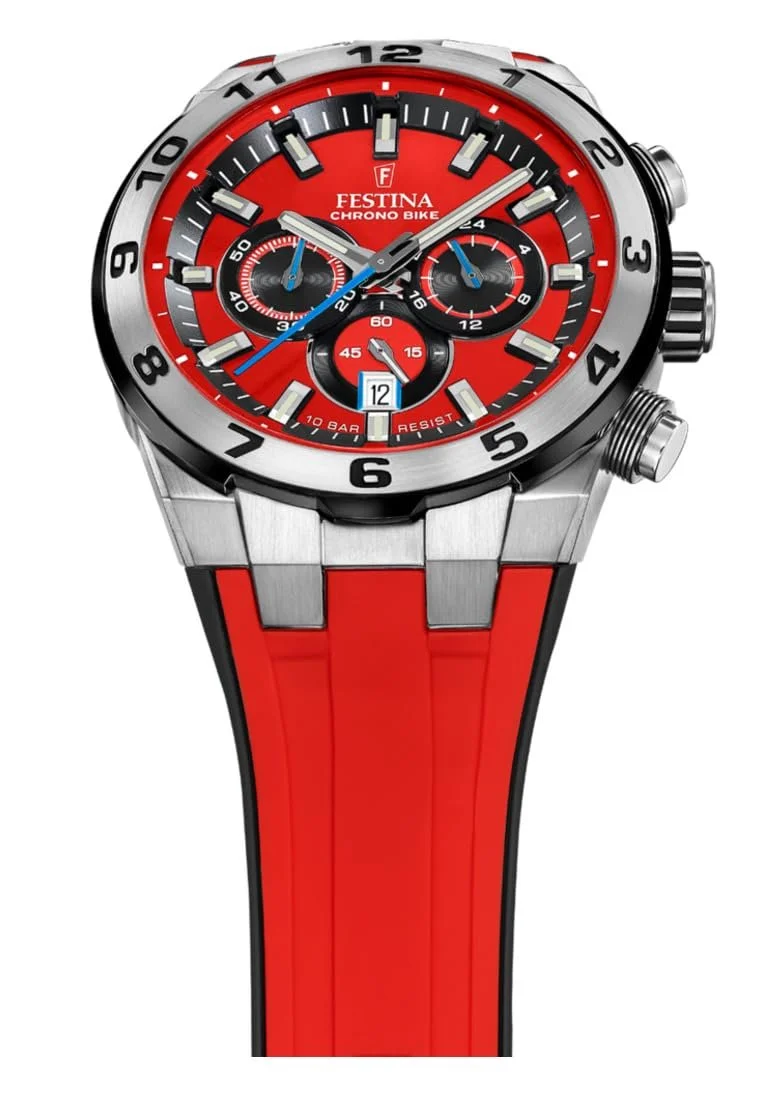 Годинник Festina Sport F20671/5, червоний, Classic, фото №3