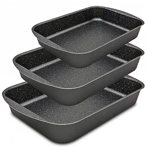 Купить Набор форм для запекания Menax Антипригарное покрытие 3 шт. - Фото 1 Набор форм для запекания Menax Антипригарное покрытие 3 шт. - Фото 1