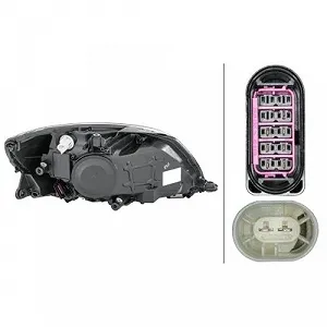 Фара головного света HELLA 1ED 010 417-331 для SKODA левая synthetic.ua - Фото 1