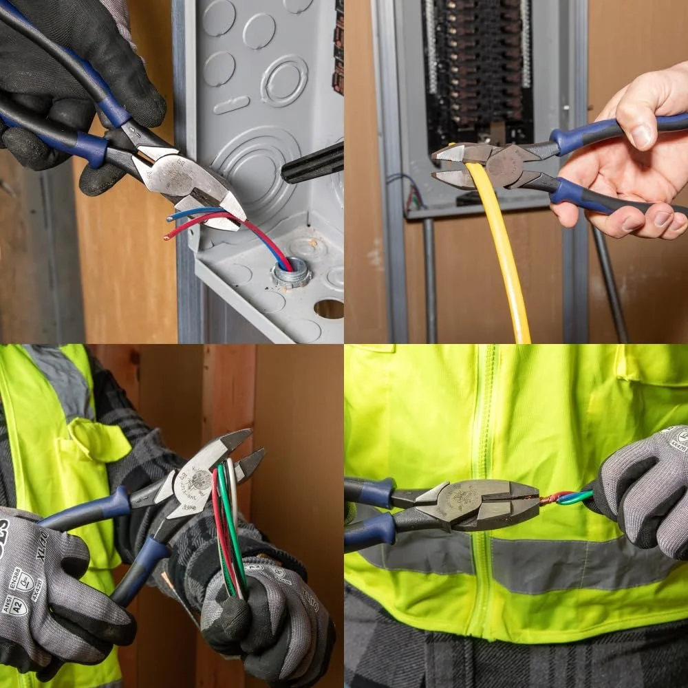 Плоскогубцы Klein Tools J2138NE усиленные боковые, фото №3