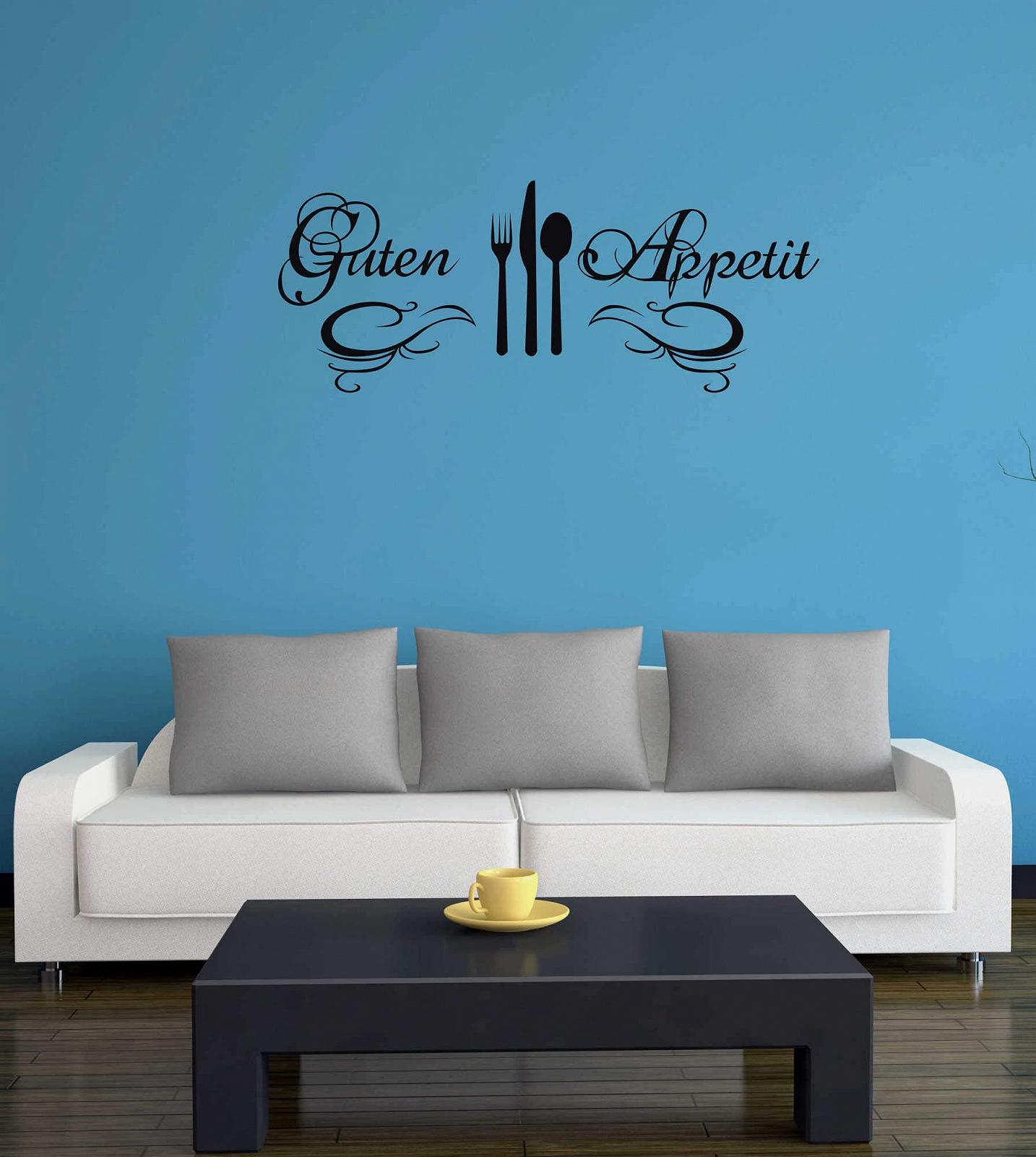 Настінна наклейка A572 "Guten Appetit" 90 x 35 см, фото №2 Настінна наклейка A572 "Guten Appetit" 90 x 35 см, фото №2