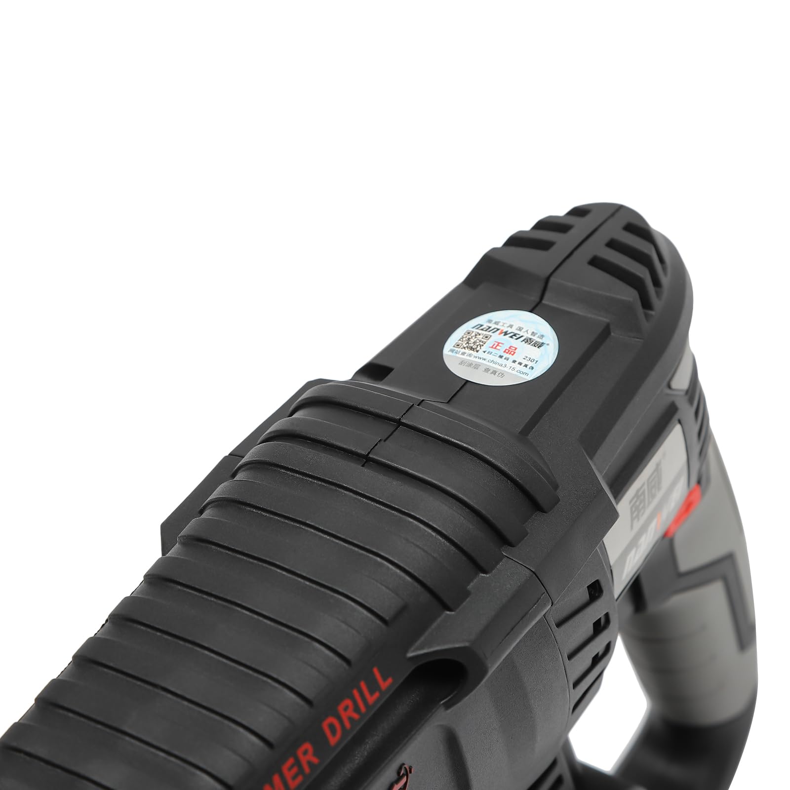 Перфоратор czyuRachel Бездротовий SDS-Plus 1200 Вт 2 Дж 5 Свердл з зарядним пристроєм і акумулятором, фото №3 Перфоратор czyuRachel Бездротовий SDS-Plus 1200 Вт 2 Дж 5 Свердл з зарядним пристроєм і акумулятором, фото №3