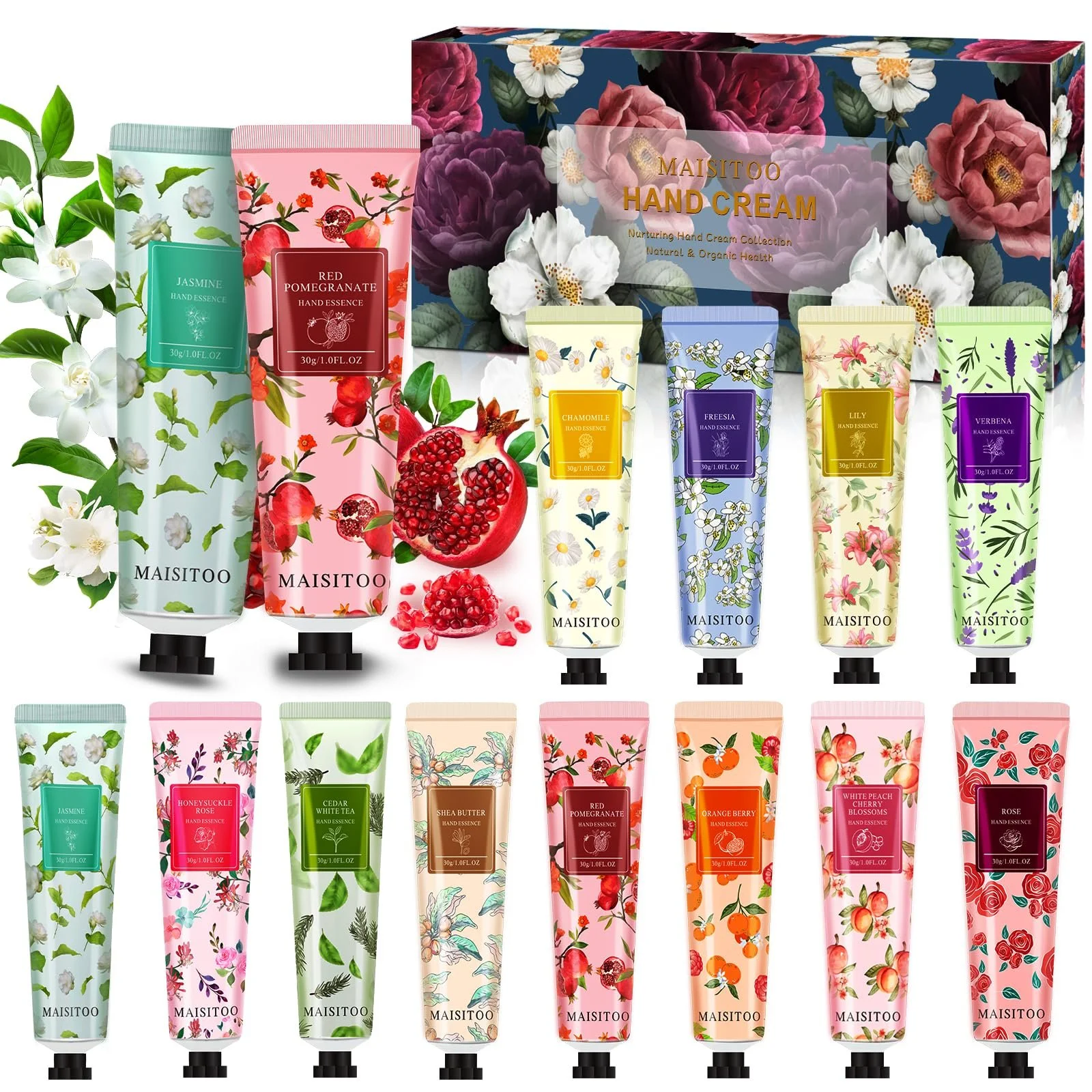 Набір кремів для рук Міні-крем для рук Жіночий подарунковий набір 12 шт, фото №1