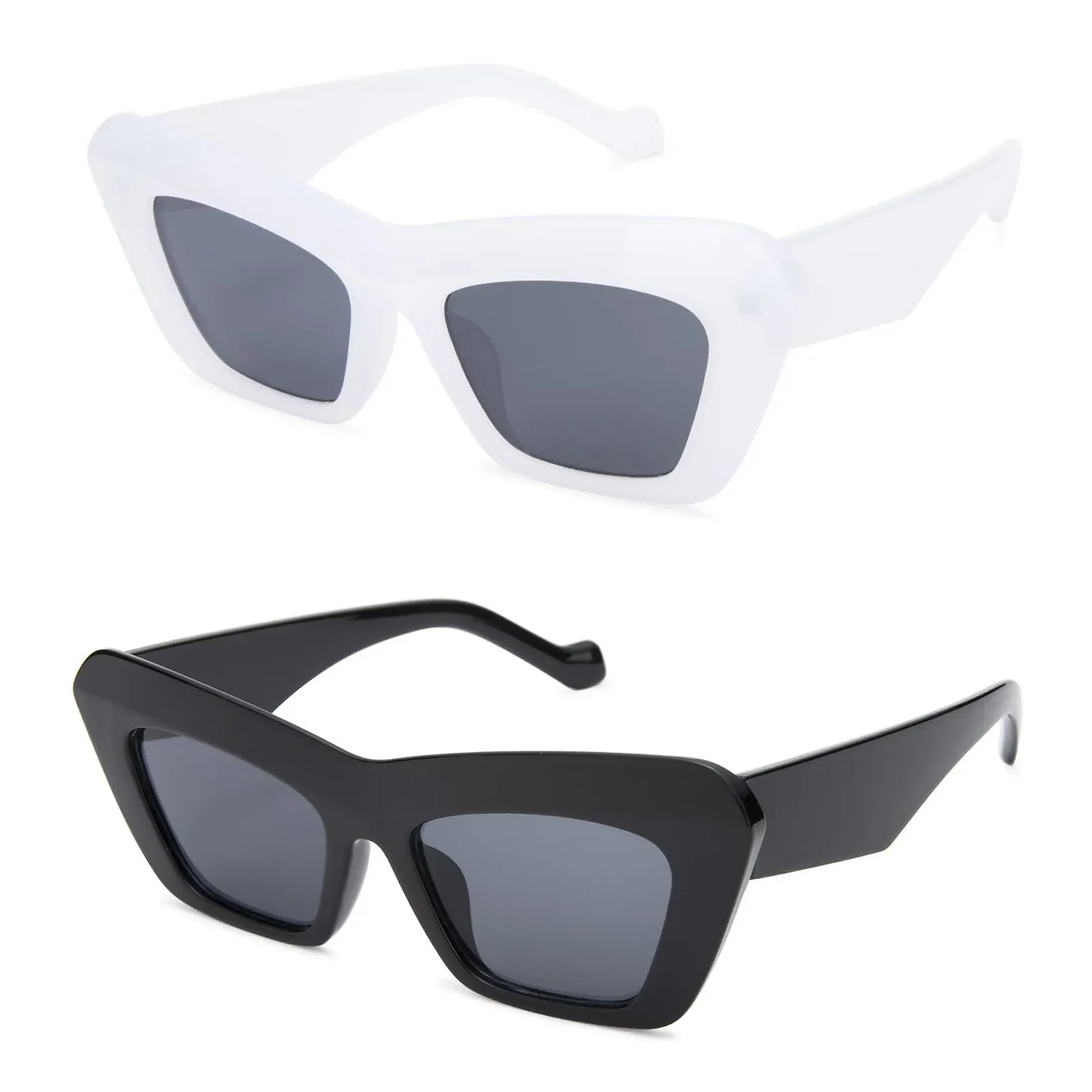 Вінтажні квадратні сонцезахисні окуляри котяче око Pro Acme для жінок та чоловіків, 70-ті, фото №1